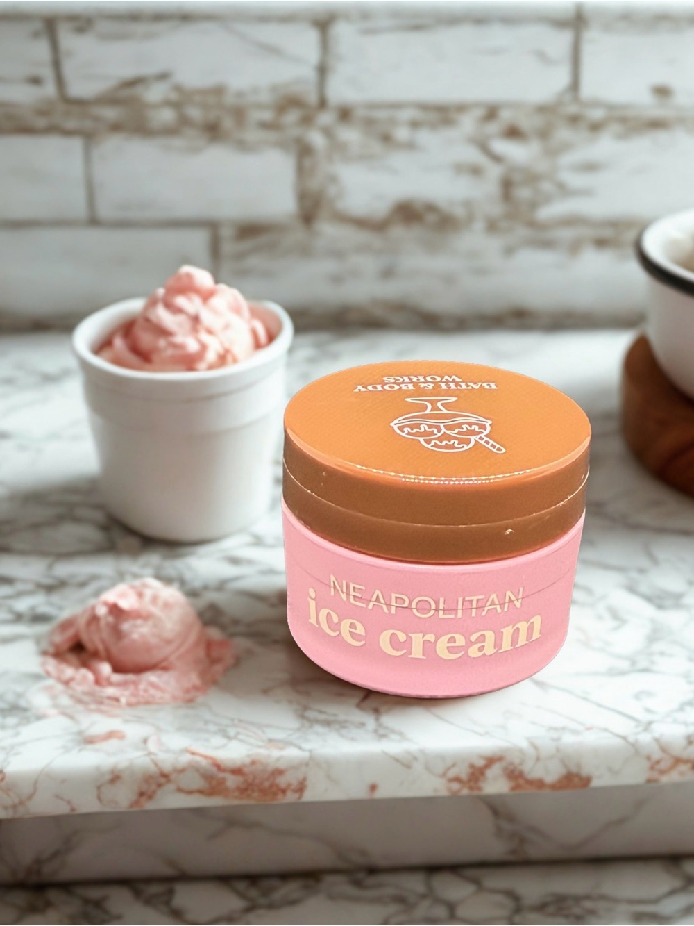 🍨BATH & BODY WORKS🍨Neapolitan Ice Cream Nourishing Lip Mask/NWT